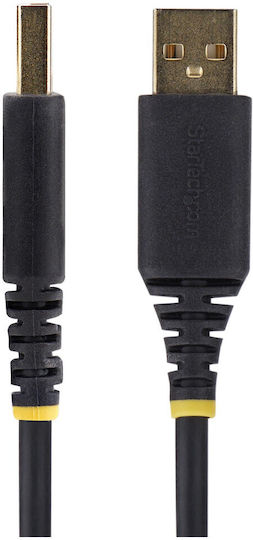 StarTech USB 2.0 Кабел USB-A мъжки - USB-A мъжки Черен 0.3м 1P1FFC-USB-SERIAL