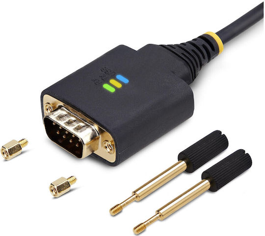 StarTech USB 2.0 Кабел USB-A мъжки - USB-A мъжки Черен 0.3м 1P1FFC-USB-SERIAL