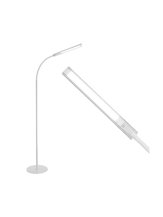 Bakaji LED Floor Lamp H165xW23cm. 400lm White
