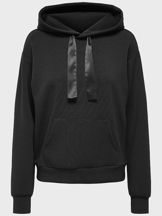 Scarlett Women's Sweatshirt Hooded Black
