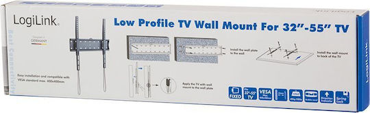 LogiLink BP0013 BP0013 Wandhalterung für Fernseher bis 55" und 40kg