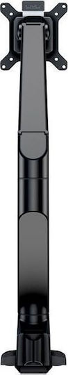 Multibrackets Gas Lift Arm Επιτραπέζια Βάση Τηλεόρασης με Βραχίονα έως 32" και 21kg Μαύρο