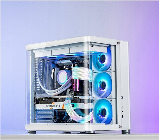 Jonsbo SL-120B Case Fan 120mm 1500rpm With RGB Lighting And 4-Pin PWM Connection
