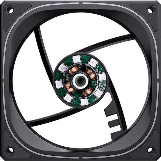 FR-505 Gehäuselüfter 120mm (1800rpm / 47,2cfm) mit ARGB Beleuchtung und Verbindung 4-Pin PWM