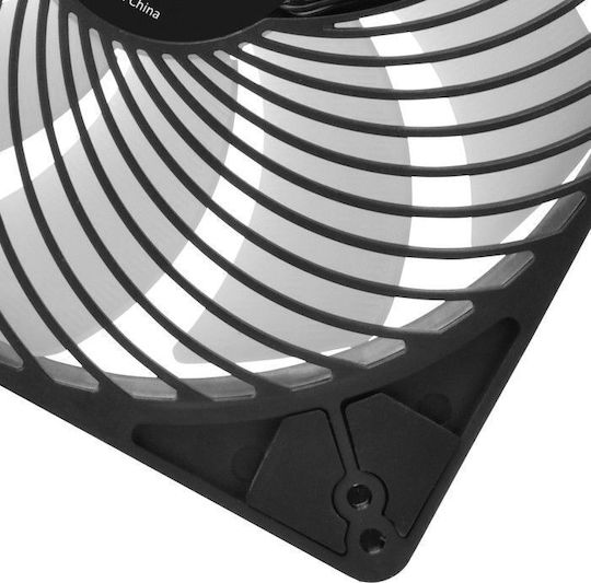 Silverstone Air Penetrator 184i Case Fan 180mm (1200rpm / 143.21cfm) with ARGB Lighting and 4-Pin PWM Connection