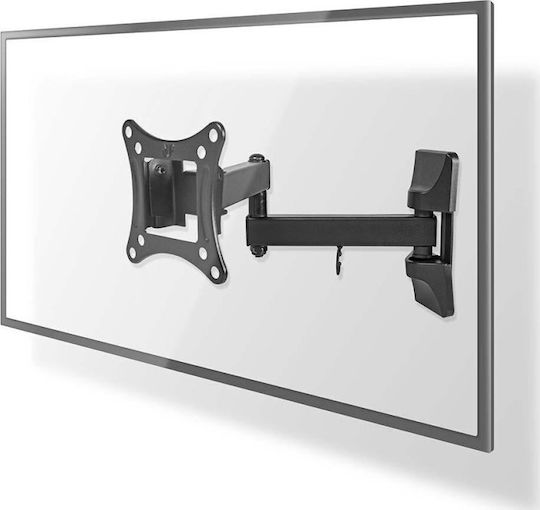 Nedis Tvwm1510bk Tv Wall Mount Led Lcd Plasma Tvs 13-27 Inches 15kg