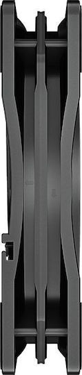 Deepcool RF120 FS Вентилатор За Кутия (1500 Оборота / 56.5 CFM) С RGB Осветление И 4-Изводна ШИМ Свързване