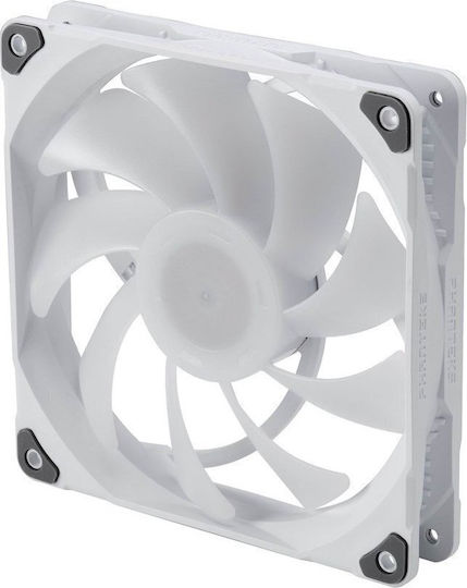 Phanteks PH-F140M25 Case Fans (1800rpm / 104.62cfm) with RGB Lighting and 4-Pin PWM Connection White