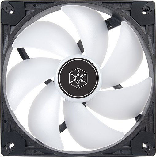 Silverstone Vista 140 Case Fan (1600rpm / 86cfm) with ARGB Lighting and 4-Pin PWM Connection