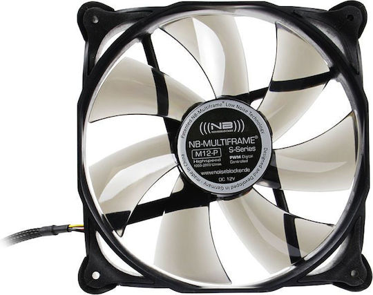 Noiseblocker Multiframe M12 P Case Fan 120mm (2000rpm / 58.8cfm) Χωρίς Led Φωτισμό και Σύνδεση 4-Pin PWM