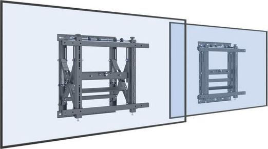Equip Push-In Pop-Out TV Wall Mount Bracket 650325 Wall TV Mount up to 55" and 50kg