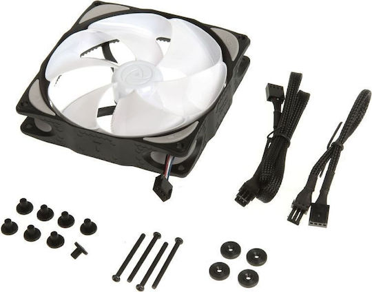 Noiseblocker ELoop B12-PS Case Fans 120mm 1500rpm Without LEDs Connection 4-Pin PWM White