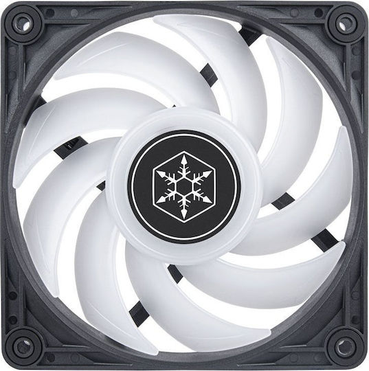 Silverstone Vista 120 Case Fan (2000rpm / 66cfm) με ARGB Φωτισμό και Σύνδεση 4-Pin PWM