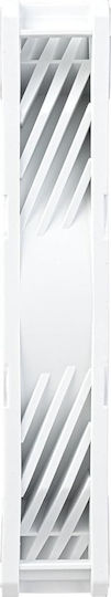 Silverstone Shark Force Case Fan 140mm (2200rpm) with ARGB Lighting and 4-Pin PWM Connection White