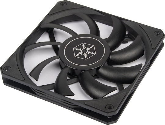 Silverstone Air Slimmer 120 Case Fan (1800rpm / 63.67cfm) Χωρίς Led Φωτισμό και Σύνδεση 4-Pin PWM