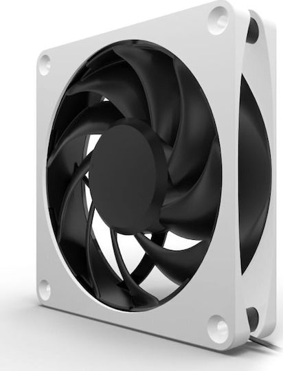 Alphacool Apex Stealth Case Fan 120mm (2000rpm / 76.81cfm) Χωρίς Led Φωτισμό και Σύνδεση 4-Pin PWM Λευκό