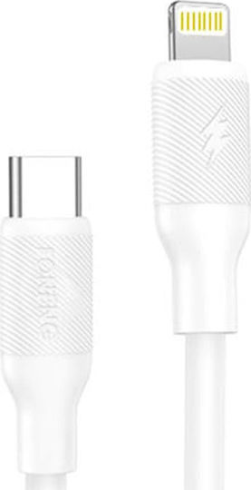 Foneng X80 USB-C zu Lightning Kabel 27W Weiß 1m