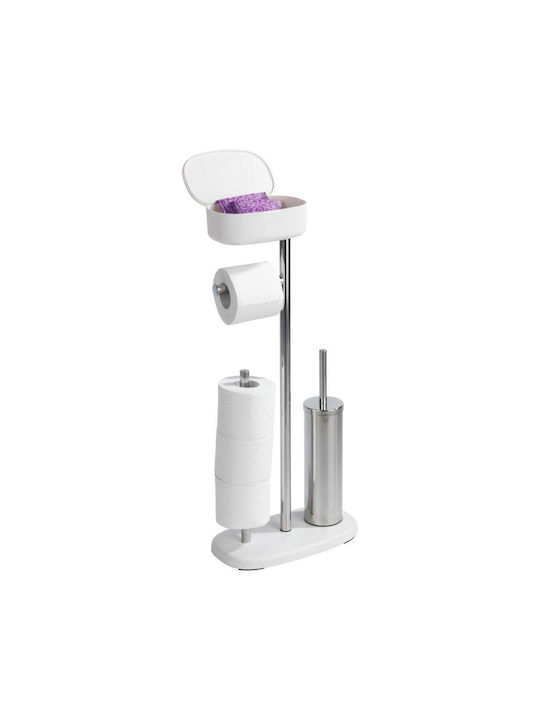 Wenko Paper Holder Metallic White