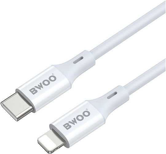 BWOO USB-C to Lightning Cable 27W White