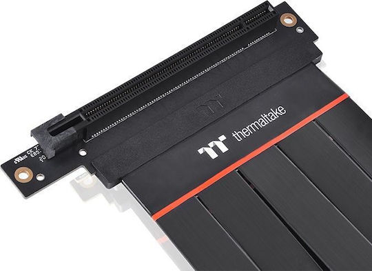 Thermaltake Кабел Riser PCIe за GPU PCIe 4.0 с 90-градусов адаптер AC-060-CO1OTN-C2