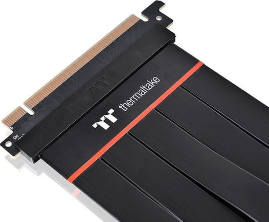 Thermaltake Кабел Riser PCIe за GPU PCIe 4.0 с 90-градусов адаптер AC-060-CO1OTN-C2