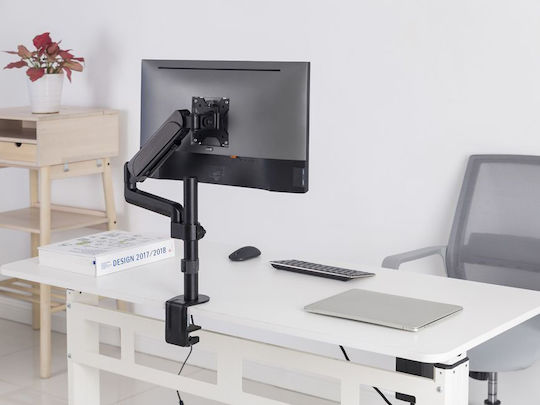 Equip Βάση Γραφείου Οθόνης έως 32" με Βραχίονα (650132)