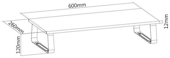 Equip Schreibtisch Halterung Monitor (650880)