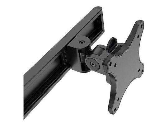 Neomounts DS75S-950BL2 Επιτραπέζια Βάση για 2 Οθόνες έως 27" με Βραχίονα