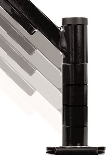 Fellowes Designer Suites Flat Panel Arm Βάση Γραφείου Οθόνης έως 21" με Βραχίονα