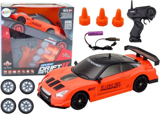 Lean Toys Τηλεκατευθυνόμενο Αυτοκίνητο Πορτοκαλί