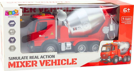 Lean Toys Μπετονιέρα Τηλεκατευθυνόμενο Αυτοκίνητο Κόκκινο