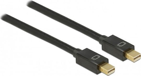 DeLock Kabel Mini-DisplayPort-Stecker - Mini-DisplayPort-Stecker 2m Schwarz (83475)