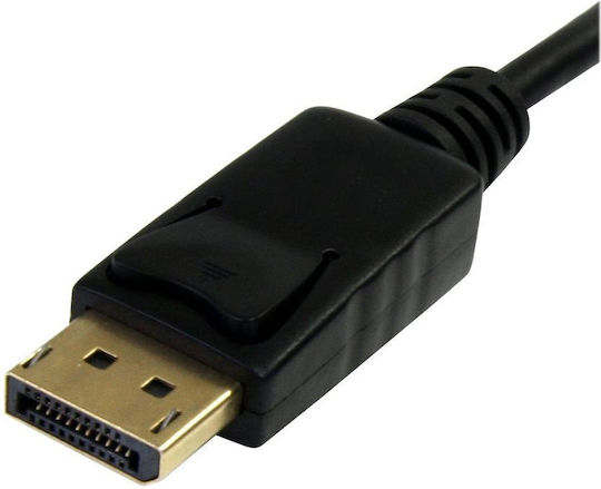 StarTech Кабел mini DisplayPort мъжки - DisplayPort мъжки 2м Черен (MDP2DPMM2M)