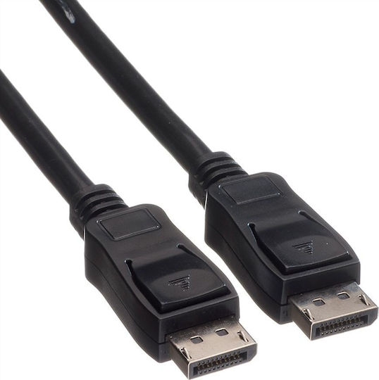 Value Cable DisplayPort male - DisplayPort male 1.5m Μαύρο (11.99.5629)