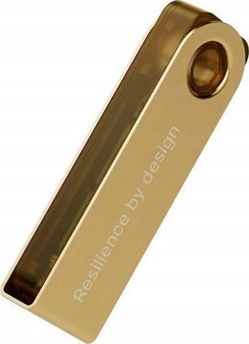Ledger Nano S Plus Cryptocurrency Wallet Gold