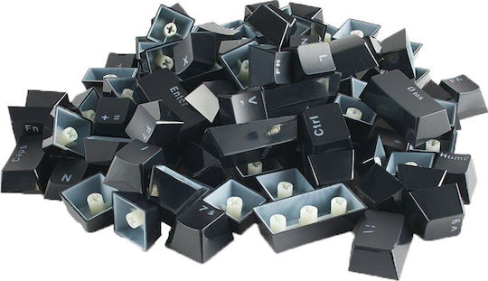 Glorious Mechanische Tastenkappen Vollständiges 104-Tasten-Set US ANSI Schwarz G-104-schwarz