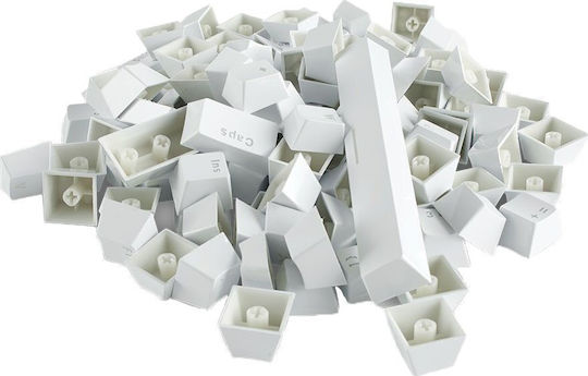 Glorious Mechanical Keycaps Full 104-key Set Us Ansi White G-104-white