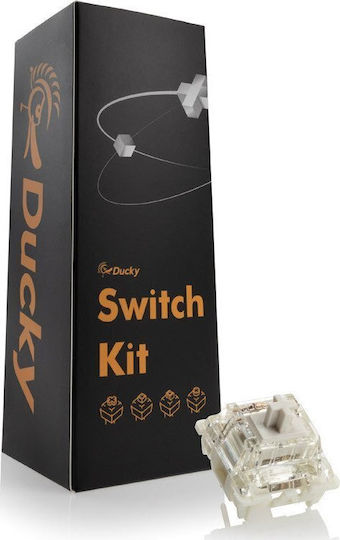Ducky DSK110-WPA3 Превключватели На Клавиатура Gateron G Pro Бели Линейни 110бр