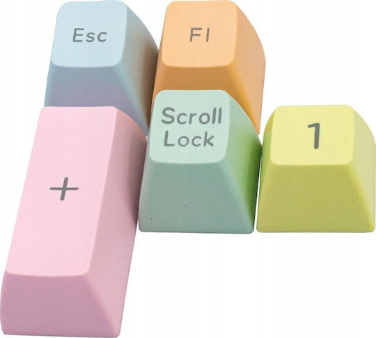 Ducky Комплект Ключодържатели Cotton Candy 108 ABS DoubleShot US Подредба