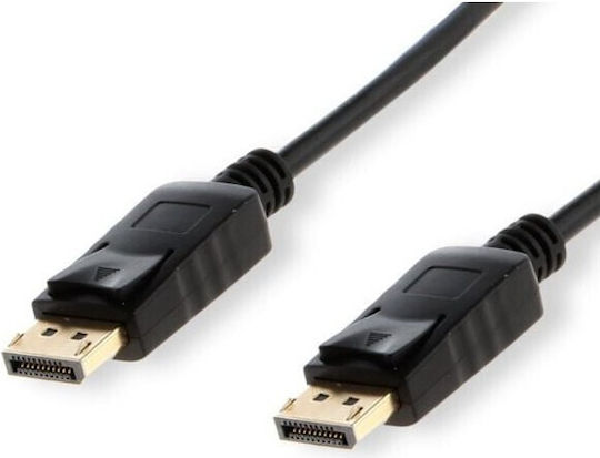 Savio Кабел DisplayPort мъжки - DisplayPort мъжки 1.8м Черен (CL-85)
