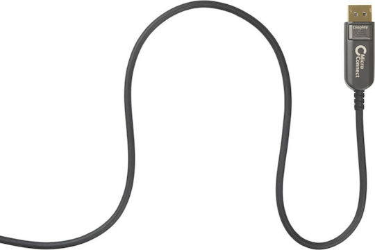 Microconnect Кабел DisplayPort мъжки - DisplayPort мъжки 20м Черен (DP-MMG-2000V1.4OP)