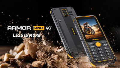 Ulefone Armor Mini 4 Dual SIM Κινητό με Κουμπιά Μαύρο