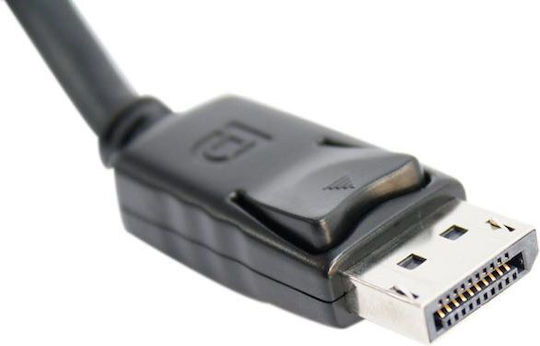 Neutralle Kabel DisplayPort-Stecker - DisplayPort-Stecker 2m Schwarz (53482)