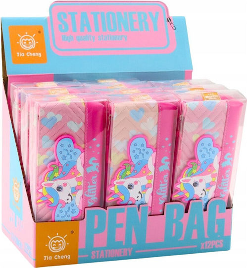 Lean Toys Κασετίνα Ροζ