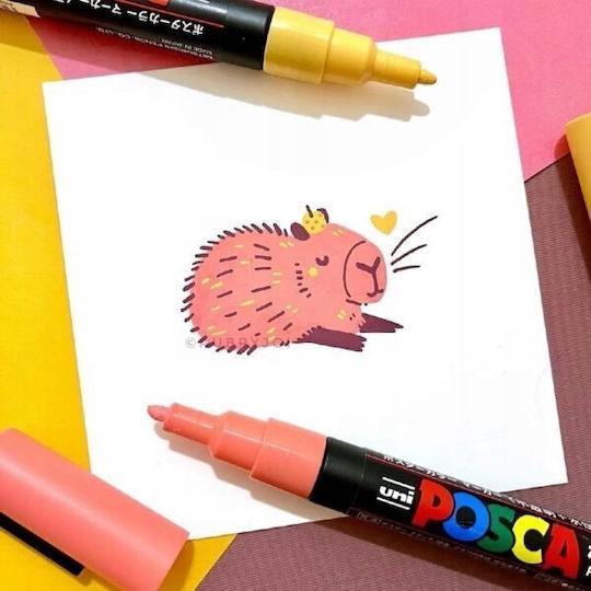 Uni Posca Poster Marker PC 8K Set of 8 Colors