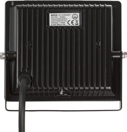 Maclean Energy Waterproof LED Floodlight 30W Cold White 6000K IP65