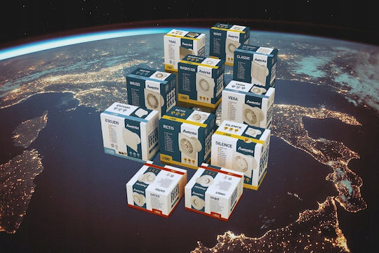 Awenta Вентилатор 125мм Бял