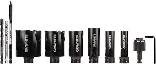 Graphite Set de burghie diamantate Găuri de carotare cu diametru 64mm