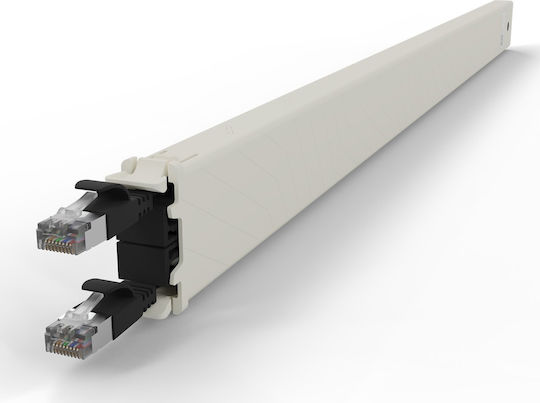 Patchbox U/FTP (STP) Cat.6a (Gigabit) Καλώδιο Δικτύου Ethernet 1.8m Μαύρο
