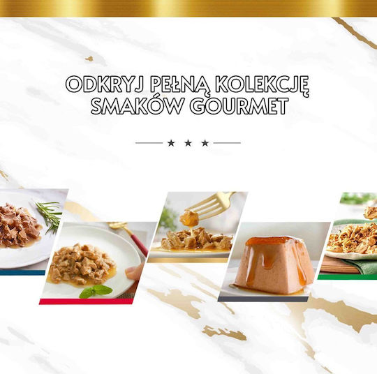 Gourmet Υγρή Τροφή για Γάτες σε Κονσέρβα 60x85gr